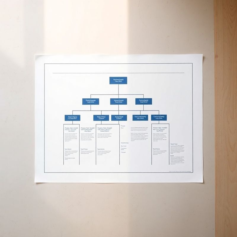 Diagramă de ierarhie organizațională a unei structuri patrimoniale pe o suprafață gri deschis